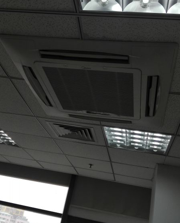 室內機安裝效果圖